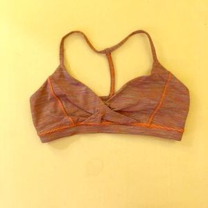RARE Lululemon hyperstripe Pranayama sports bra 4
